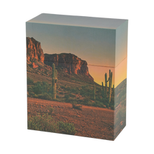 Desert Sunset Hardboard Landscape Adult Cremation Urn