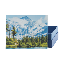 Blue Mountain Landscape Hardboard Adult Cremation Urn