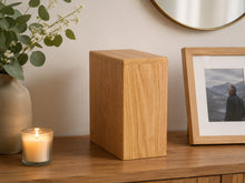 Wooden Bookshelf Scattering Cremation Urn