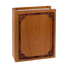 Wooden Book-Style Cremation Urn