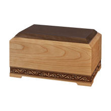 Wooden New Orleans Cremation Urn