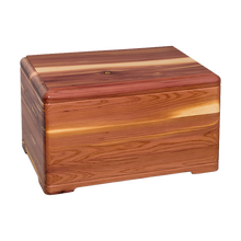 Wooden Hamilton Shape Cedar Cremation Urn