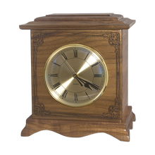 Wooden Renaissance Clock Cremation Urn
