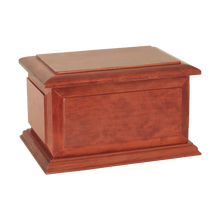 Wooden Boston II Cremation Urn