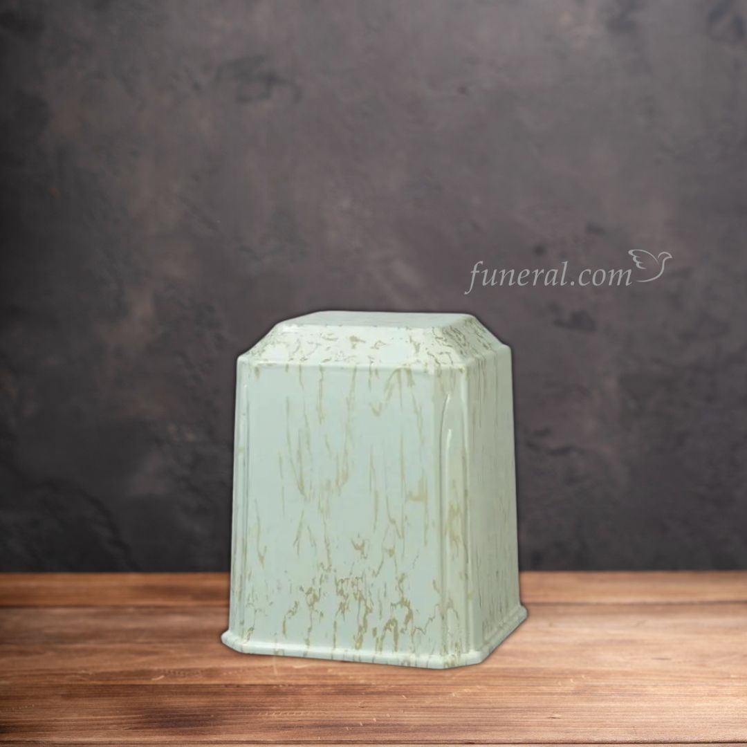 Tribute Adult Cream Marble Urn