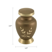 Aero Wheat Keepsake Urn - Funeral.com, Inc.