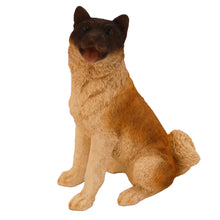 Akita Japanese, Sitting Figurine Pet Cremation Urn - Funeral.com, Inc.