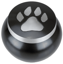Aluminum Paw Print Jar Pet Cremation Urn - Funeral.com, Inc.