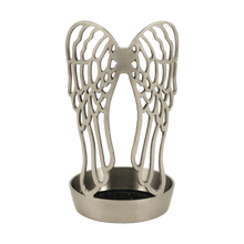 Angel Wings Textured Pewter Urn Base - Funeral.com, Inc.