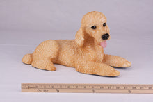 Apricot Poodle Resin Figurine Extra Large Pet Urn - Funeral.com, Inc.