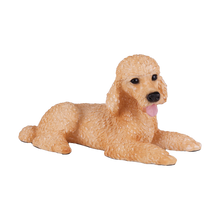 Apricot Poodle Resin Figurine Extra Large Pet Urn - Funeral.com, Inc.