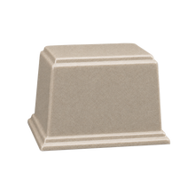 Ark Cultured Granite Cremation Urn for Ashes - Cream