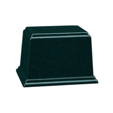 Ark Cultured Granite Cremation Urn for Ashes - Emerald Green