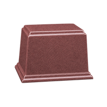 Ark Cultured Granite Cremation Urn for Ashes - Rasp-Rose