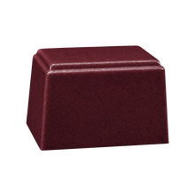 Ark Niche Cultured Granite Cremation Urn for Ashes - Burgundy