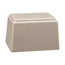 Ark Niche Cultured Granite Cremation Urn for Ashes - Cream