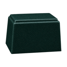 Ark Niche Cultured Granite Cremation Urn for Ashes - Emerald Green