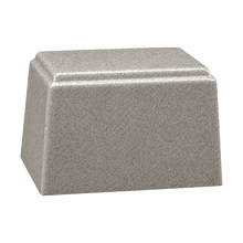 Ark Niche Cultured Granite Cremation Urn for Ashes - Misty Grey
