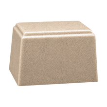 Ark Niche Cultured Granite Cremation Urn for Ashes - Sand
