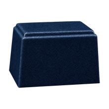 Ark Niche Cultured Granite Cremation Urn for Ashes - Sapphire Blue