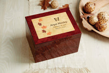 Autumn Leaves Memory Chest Extra Large Cremation Urn - Funeral.com, Inc.