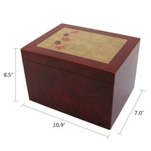 Autumn Leaves Memory Chest Extra Large Cremation Urn - Funeral.com, Inc.