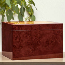 Autumn Leaves Memory Chest Extra Large Cremation Urn - Funeral.com, Inc.