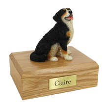Bernese Mountain Dog, Sitting Figurine Pet Cremation Urn - Funeral.com, Inc.