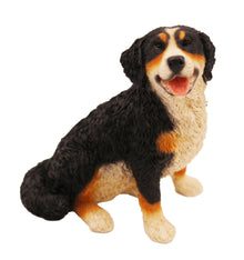 Bernese Mountain Dog, Sitting Figurine Pet Cremation Urn - Funeral.com, Inc.