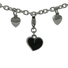 Big Heart and Small Charms Bracelet Pet Cremation Jewelry - Funeral.com, Inc.