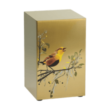 Birds Bronze Companion Urn - Left Side - Funeral.com, Inc.