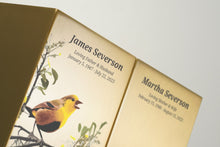 Birds Bronze Companion Urn - Left Side - Funeral.com, Inc.