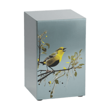 Birds Pewter Companion Urn - Left Side - Funeral.com, Inc.