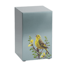 Birds Pewter Companion Urn - Right Side - Funeral.com, Inc.