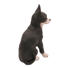 Black and White Chihuahua, Sitting Figurine Pet Cremation Urn - Funeral.com, Inc.