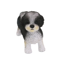 Black and White Shih Tzu, Puppycut Standing Figurine Pet Cremation Urn - Funeral.com, Inc.