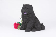 Black Chow Chow Figurine Extra Large Pet Urn - Funeral.com, Inc.