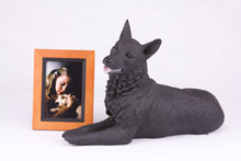 Black Coat German Shepherd Figurine Extra Large Pet Urn - Funeral.com, Inc.