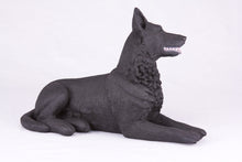 Black Coat German Shepherd Figurine Extra Large Pet Urn - Funeral.com, Inc.
