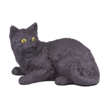 Black Coat Shorthair Cat Figurine Pet Urn - Funeral.com, Inc.