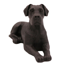 Black Great Dane, Ears Down Figurine Pet Cremation Urn - Funeral.com, Inc.