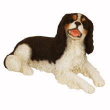 Black King Charles Spaniel, Lying Down Figurine Pet Cremation Urn - Funeral.com, Inc.