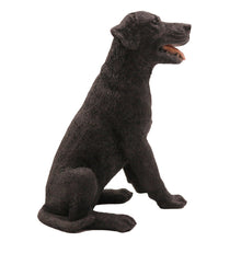 Black Labrador, Sitting Figurine Pet Cremation Urn - Funeral.com, Inc.
