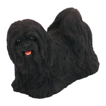 Black Lhasa Apso, Standing Figurine Pet Cremation Urn - Funeral.com, Inc.