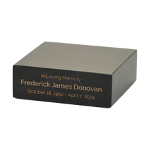 Black Marble Accessory with Gold Engraving - Funeral.com, Inc.