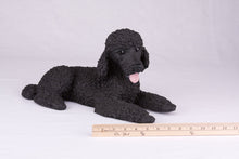 Black Poodle Resin Figurine Extra Large Pet Urn - Funeral.com, Inc.