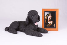 Black Poodle Resin Figurine Extra Large Pet Urn - Funeral.com, Inc.