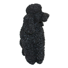Black Poodle, Sitting Figurine Pet Cremation Urn  - Funeral.com, Inc.