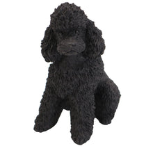 Black Poodle, Sport Cut Sitting Figurine Pet Cremation Urn - Funeral.com, Inc.