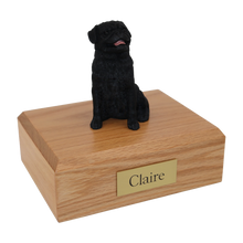 Black Pug, Sitting Figurine Pet Cremation Urn - Funeral.com, Inc.